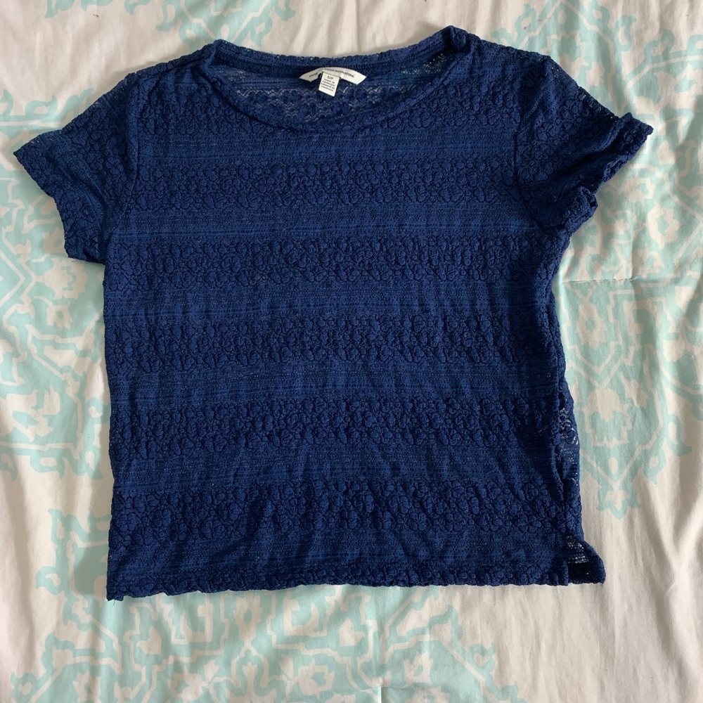 American Eagle Outfitters Lace Shirt